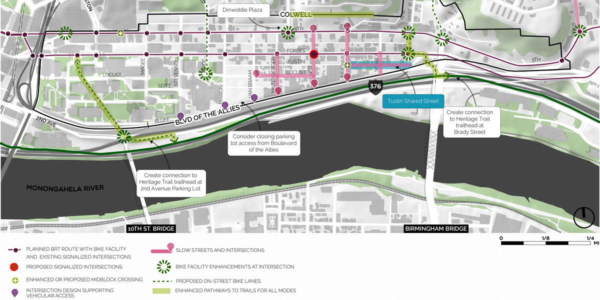 Slow Streets map