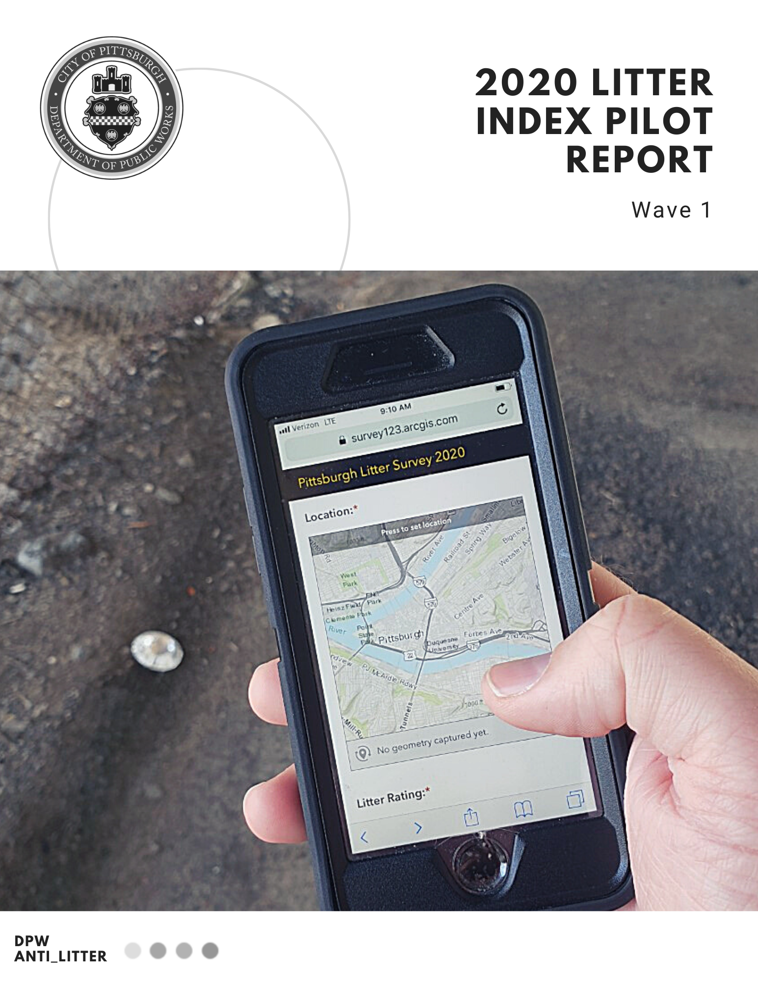 2020 Litter Index Pilot Report