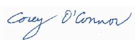 Mayor O'Connor Signature