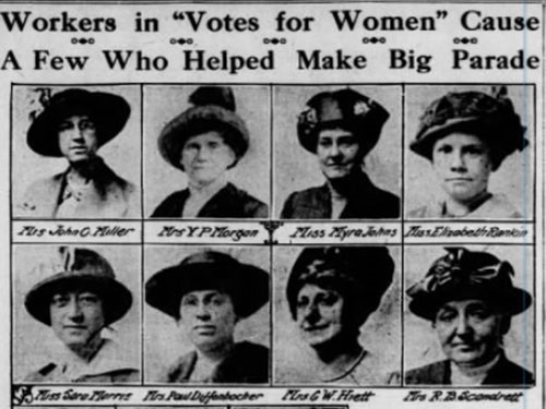 Pittsburgh media devoted significant coverage to the suffrage parade.