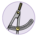 Journey Page - Vintage Compass Graphic