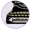 Overview Page - Vintage Typewriter Graphic