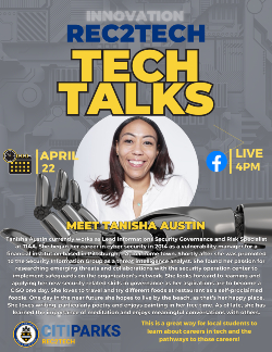 April 22 Tech Talks Flyer