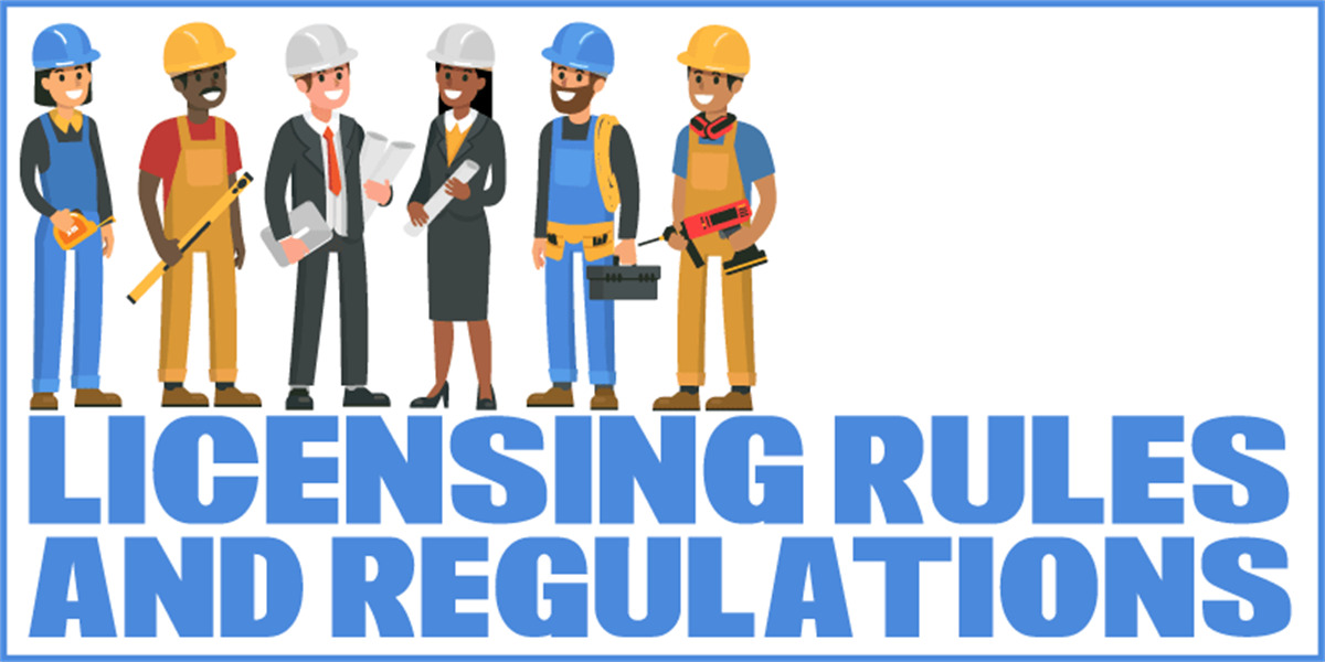Licensing Rules And Regulations Licensing Rules And Regulations