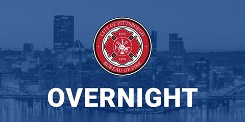 Fire Overnight Logo Graphic