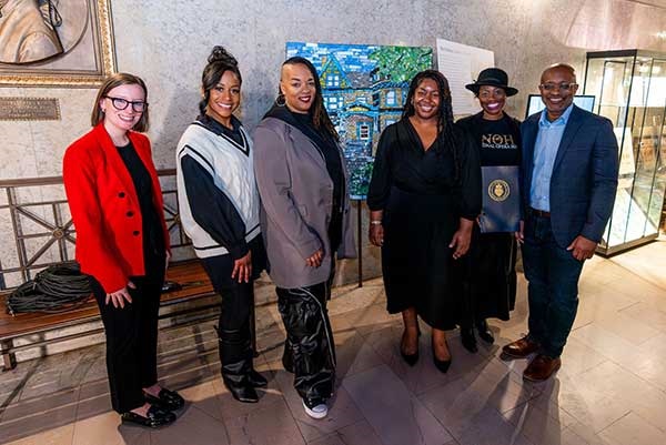 BHM stage speaker group photo.
