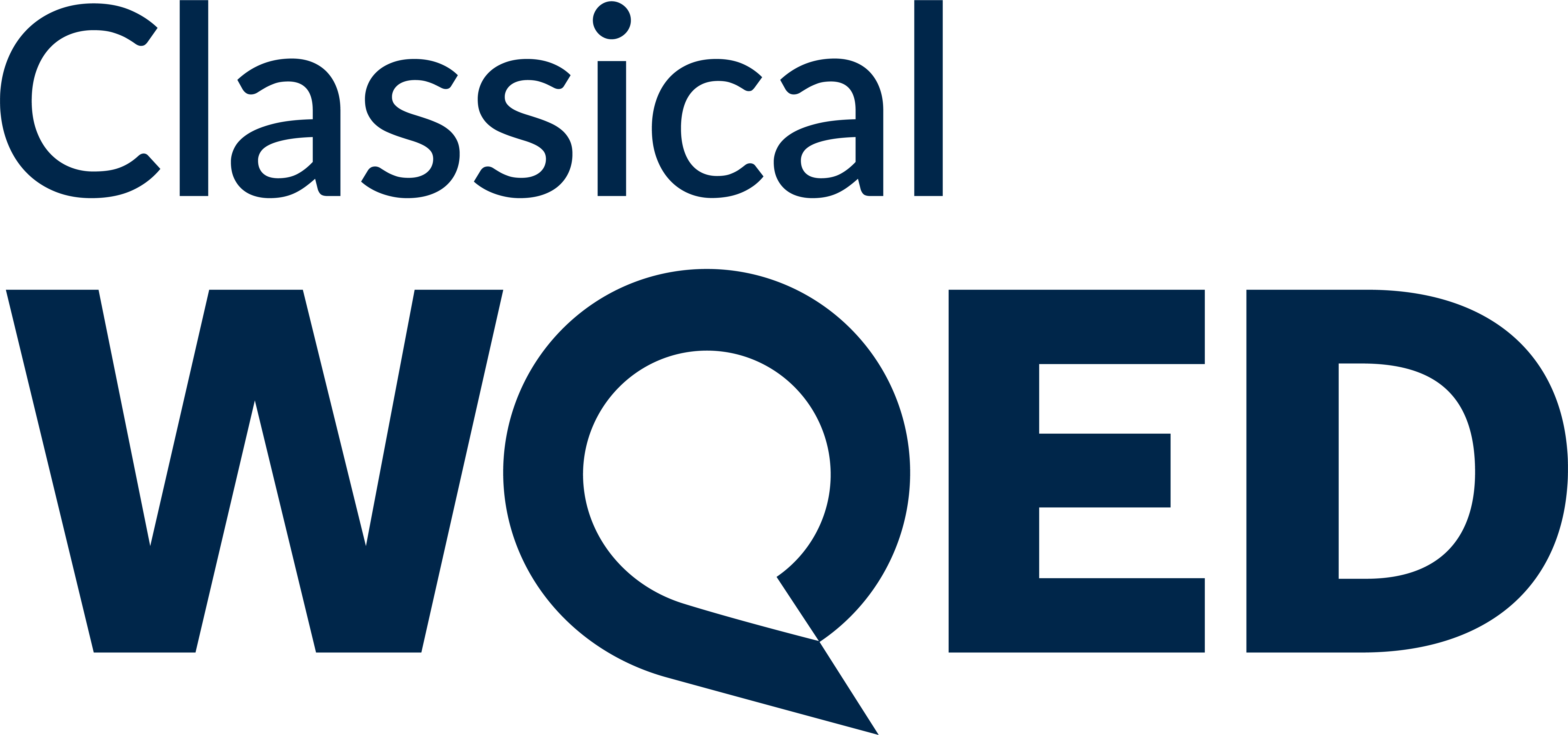 Classical WQED Logo