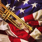 Trumpet image for date and time info.