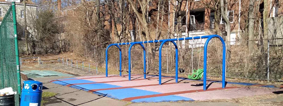 Old swingsets