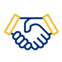 Procurement Icon - Hand Shaking