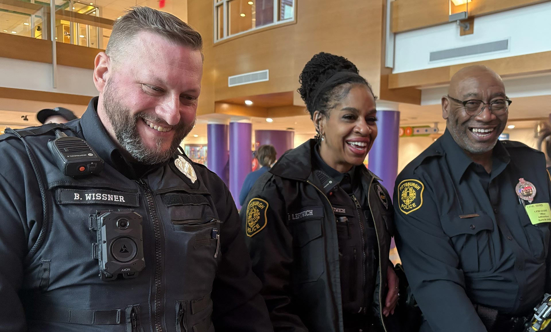 Police Academy officers grou photo.