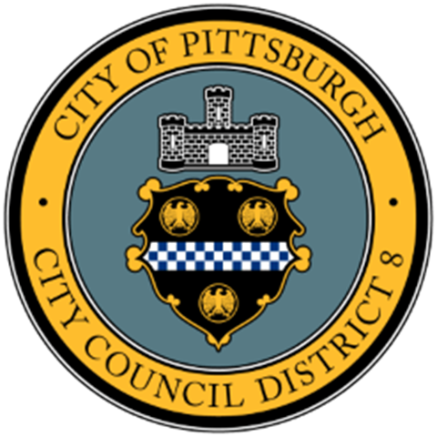 City seal for Council District 8